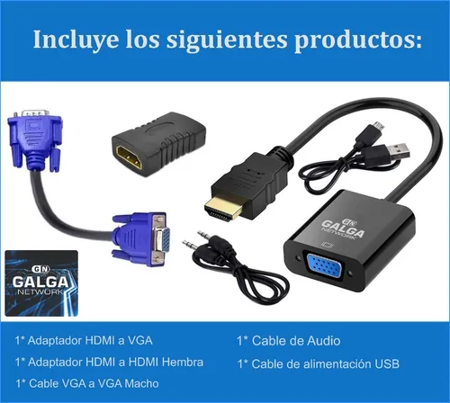 Conectar hdmi online a vga