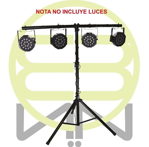 Imagen 5 de 6 de Stand Tripie Pedestal Para Luces Par Led Profesional C/funda