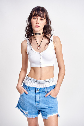 Short Hang De Jean Mujer 47 Street