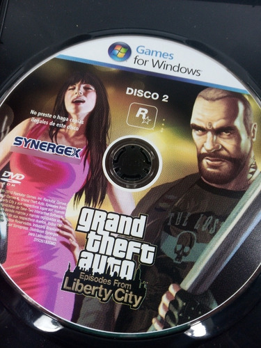 Gta Liberty City Juego Pc Para Windows Original En Caballito (Usado)