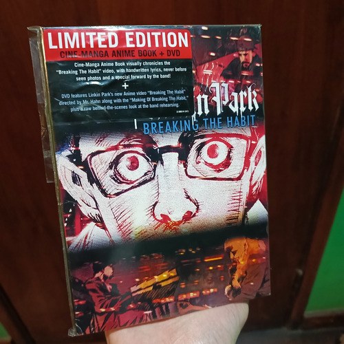 Linkin Park Breaking The Habit Manga Libro Más Dvd Edición Limitada
