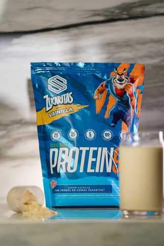 Protein90 Con Zucaritas Proteína Vegetal S Supplement 1.05kg Sabor Vainilla