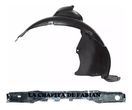 Guardaplast Delantero Vw Fox Suran 2003 / 2009