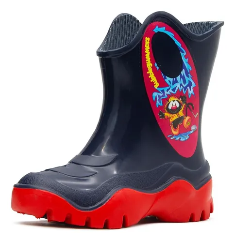 Fraternidad Antagonista Incentivo Bubble Gummers® Moon Azul/rojo 13-22 Bota Lluvia Niño