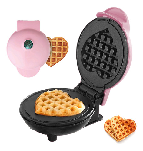 Máquina Para Hacer Waffles Pequeña Perfecta Para Desayunos