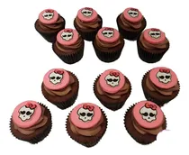 Comprar 12 Cupcakes Monster High - Ideal Para Cumpleaños - Eventos