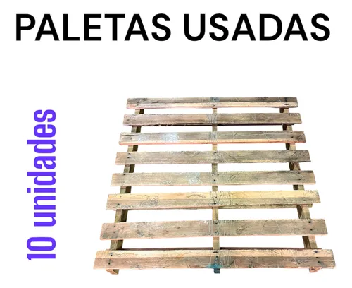Paletas Usadas (10 Unidades) (Usado)