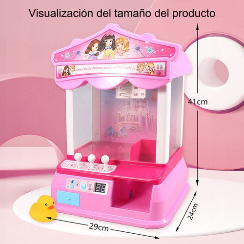 Maquina De Garra Juguete Interactivo Educativo Musica Sonido