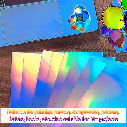 22 Hojas A4 Adhesivo Papel De Imprimir Para Láser Y Inkjet