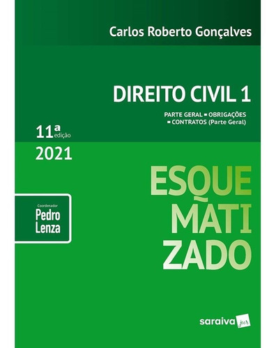 Direito Civil 1 Esquematizado - 10 ª Edição - 2020