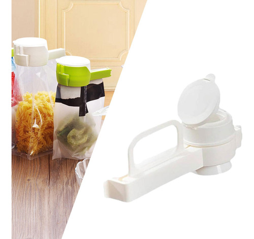 Bolso De Alimentos Clip Ligero Práctico Con Mango 1 Pieza