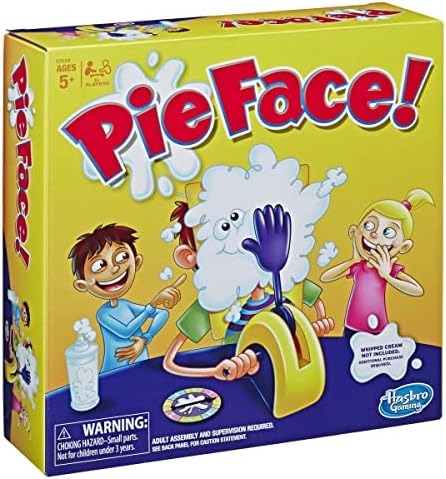 Juego Hasbro Gaming Pie Face | Juego De Mesa Familiar De Cre