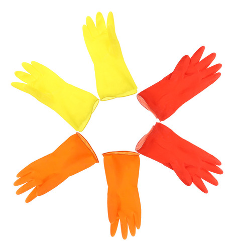 Guantes De Látex White Gloves, 3 Pares