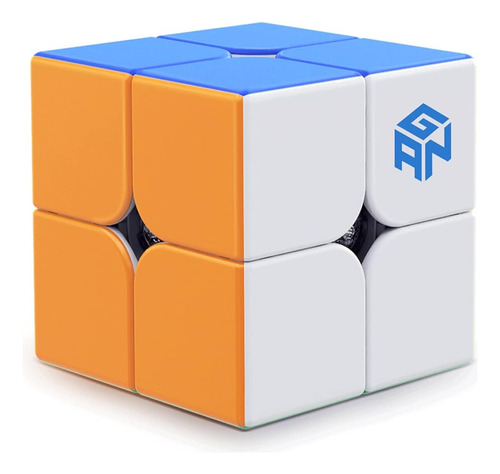 Gan 251 V2, 2x2 Speed Cube Gans Mini Cube Puzzle Toy 2x2x2 M