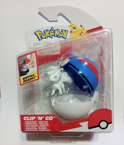 Vulpix Alola Pokémon #037 Pokebola Super Ball Original