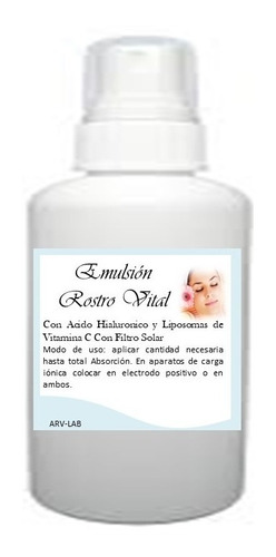 Emulsion Rostro Vital Luminocidad Vitamina C Y Hialuronico 