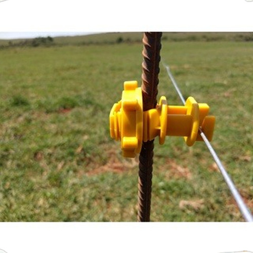 Kit 15 Vergalhão 1,50m 8mm 5/16 Com Isolador Regulável Uv