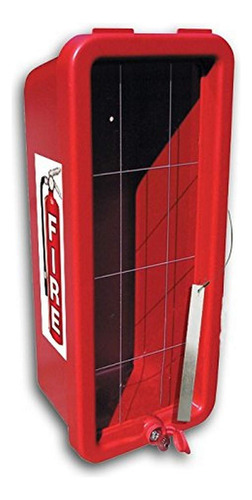 Cato Gabinete Extintor Plastico Rojo Para Libra Barra Rotura