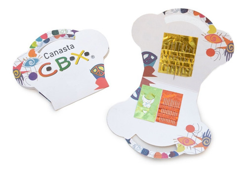 Imagen 4 de 10 de Set Aguja Canasta Grande Cbx Por 19 Agujas + Enhebrador