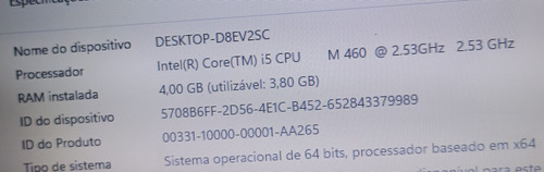 Notebook Samsung Rv411 Core I5-com Ssd 500gb-4gb Ram Prateado Com Preto (Recondicionado)