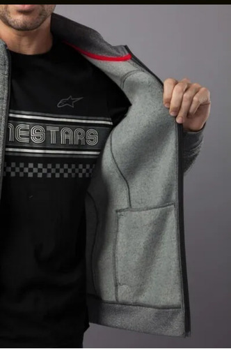 Imagen 3 de 6 de Campera Alpinestars Lux Sweater Jacket - All Motors-