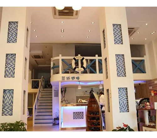 L Boya Salvavidas Azul Para Bar Náutico Barco, Decoración