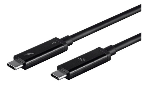Cable Thunderbolt3 Monoprice 2mts Macbook Usb-c 40gb 5a 100w