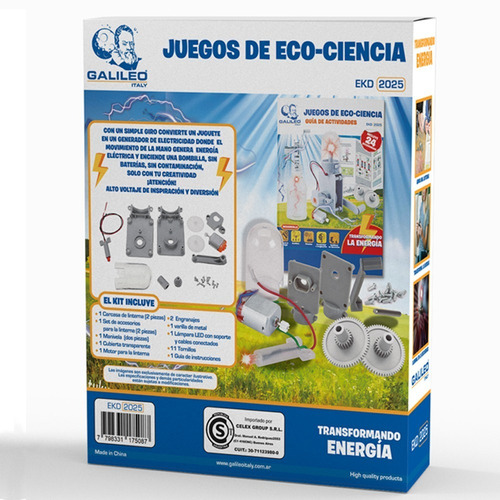 Imagen 2 de 6 de Transformando Energia Juego De Ciencia Eco Aprende Galileo