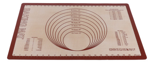 Alfombrilla Para Hornear De Fibra De Vidrio De Silicona Para