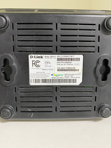 Roteador D-link Dir 611 Lote 10 Unidade ( C Fonte ) (Usado)
