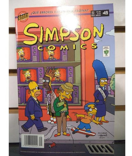 Simpsons Comics 49 Editorial Vid