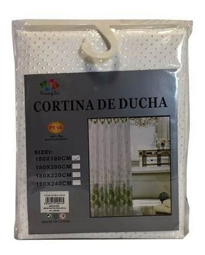 Cortina De Baño Blanca Teflonada - Tutti