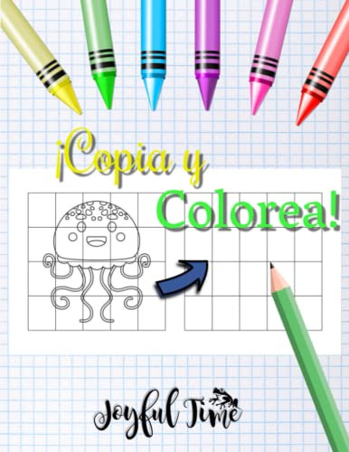 ¡copia Y Colorea!: 40 Animales Para Copiar Y Colorear Activi