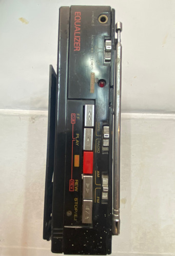 Walkman Radio Gravador Cassette Bakosonic Com Defeito Leia (Usado)