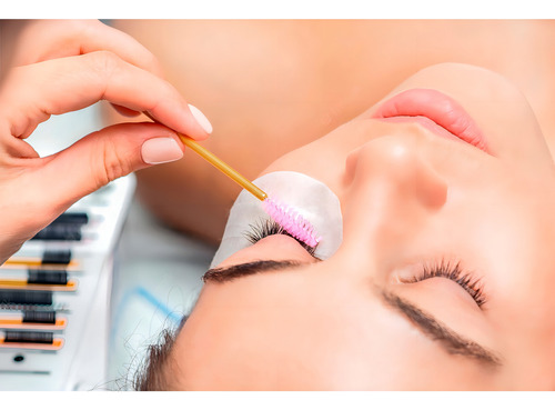 Kit C/300 Escovinhas Descartáveis Glitter Extensão De Cílios