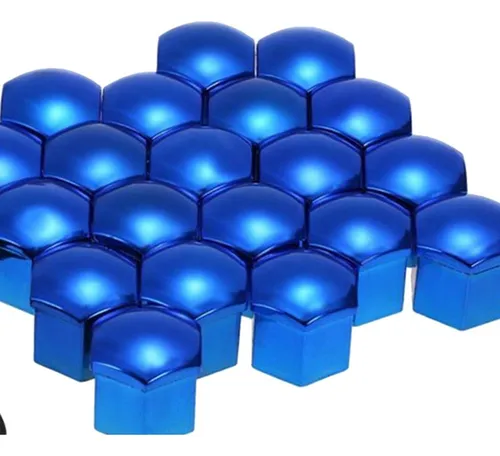 B 40 Juegos De Cubierta De Orejeta De Cromo Para Rueda,