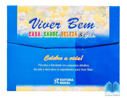 Livro Viver Bem Casa Saúde Beleza, De Viviane Pereira., Vol. 01. Editora: Rideel, Capa Mole Em Português, 2010