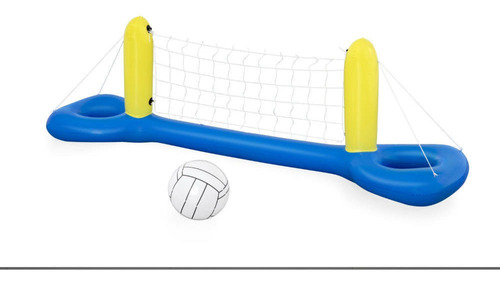 Set Volleyball Inflable Malla Y Pelota 244x64cm