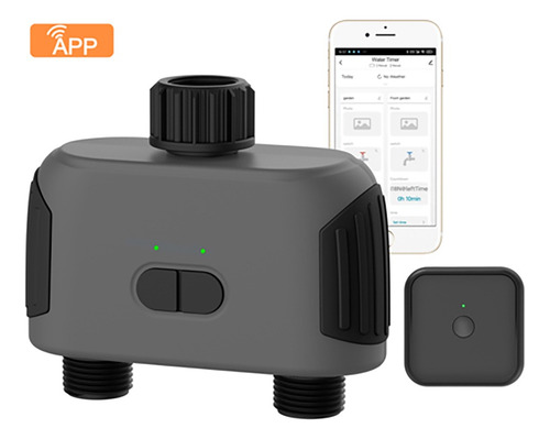 Temporizador De Riego Wifi Con Dos Salidas Tuya App Programa