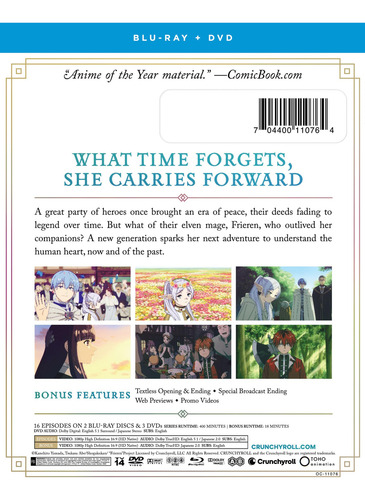 Dvd Crunchyroll Frieren: Más Allá Del Final Del Viaje - Part