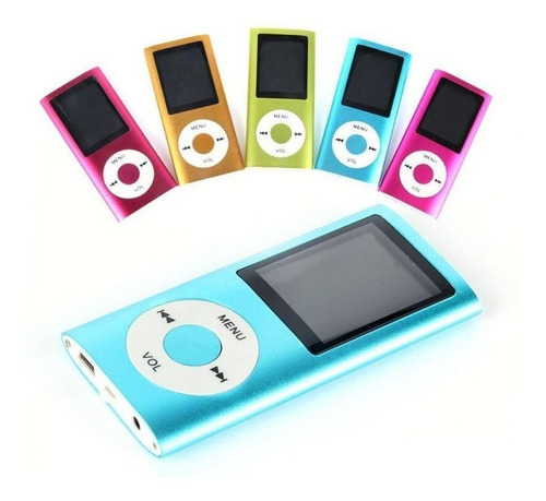 Reproductor Mp4 Mp3 Con Pantalla, Radiofm, Musica, Graba Voz