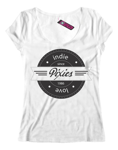 Remera Mujer Pixies Indie Love Rp321 Dtg Premium
