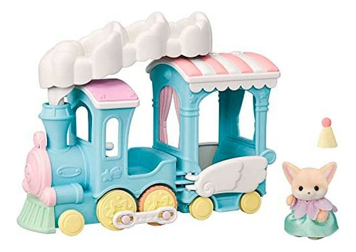 Sylvanian Families Zorro Fenec Bebé Tren Arcoíris