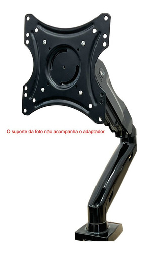 Imagem 3 de 3 de Kit Extensor / Prolongador Vesa 100x100 Suporte Tv / Monitor