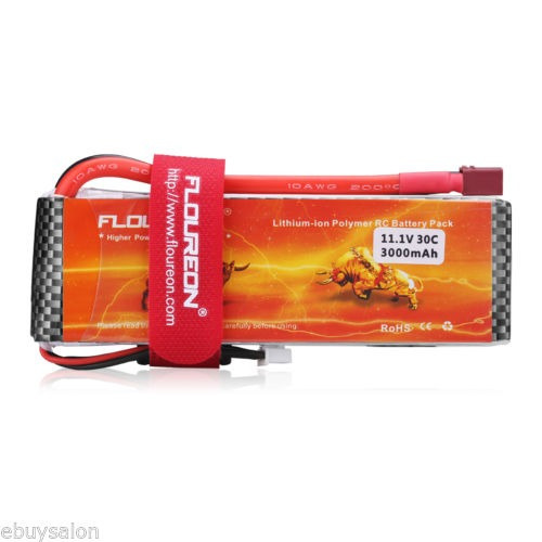 3s1p 11.1v 30c De 3000mah Batería Lipo Rc Decanos Para Rc Ev