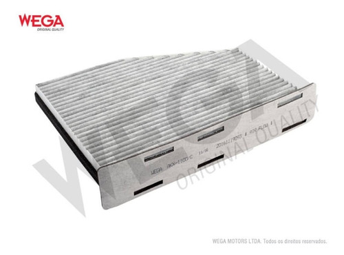 Imagem 2 de 6 de Filtro Cabine Vw Jetta Fusca Passat Audi A3 Wega Akx1100/c