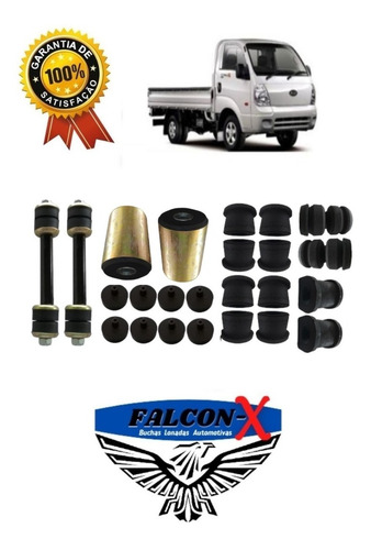 Kit Buchas Susp. Diant./feixe Molas Tras. Do Kia Bongo 05/.