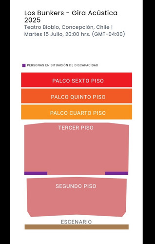 Los Bunkers - Gira Acústica 202515 De Julio