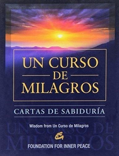Un Curso De Milagros Cartas De Sabiduría- Contiene 144 Cart