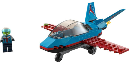 Lego City Avión De Acrobacias 60323 De 59 Piezas